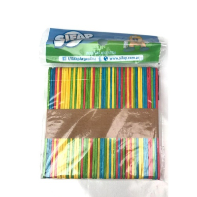 Palitos De Helado Sifap Color *50