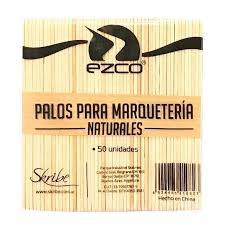 Palitos De Helado Ezco *50 Natural
