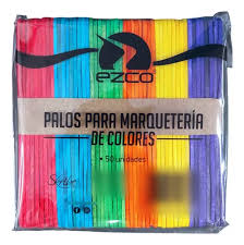 Palitos De Helado Ezco *50 Color