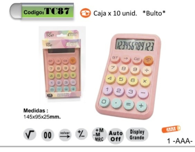 Calculadora Ecal Tc87