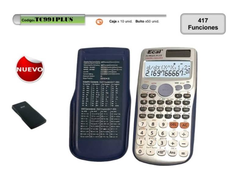 Calculadora Ecal Tc991 Plus