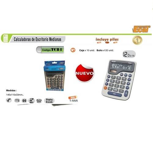 Calculadora Ecal Tc84