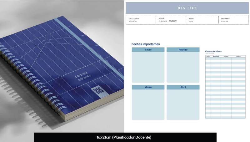 Planner 15*21 Docente 1