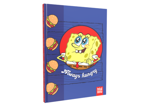 Cuad.cosido T/D Bob Esponja 2025