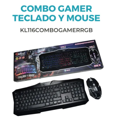 Teclado Global+Mouse Gamer Kl116