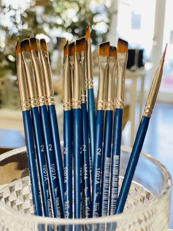 Pincel Lama Angular 1001A Num 0