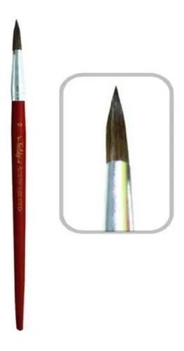 Pincel Lama Pony Redondo Num 07