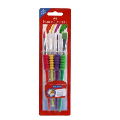 Pinceles Faber Color In *4