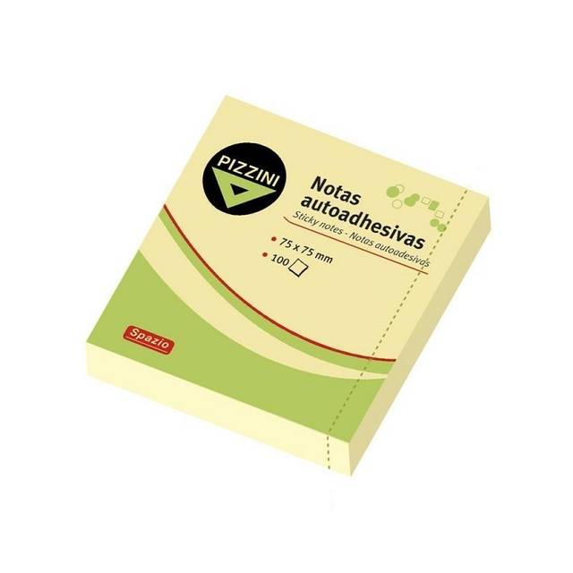 Notas Adh.pizzini 75*75 *100Hjs