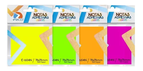 Nota Adh. Ezco 75*75 Neon