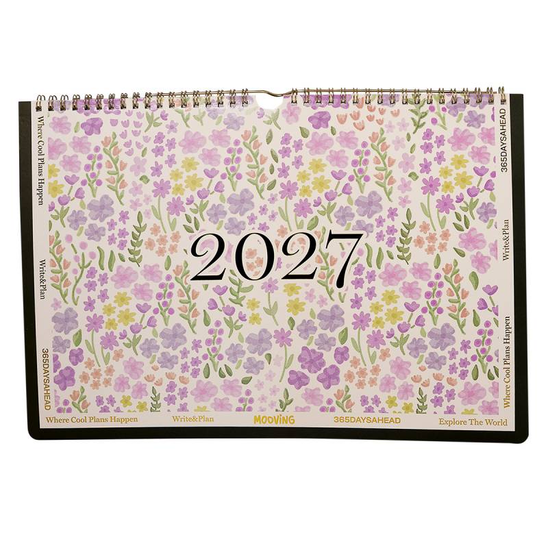 Calendario 35X25 Floral