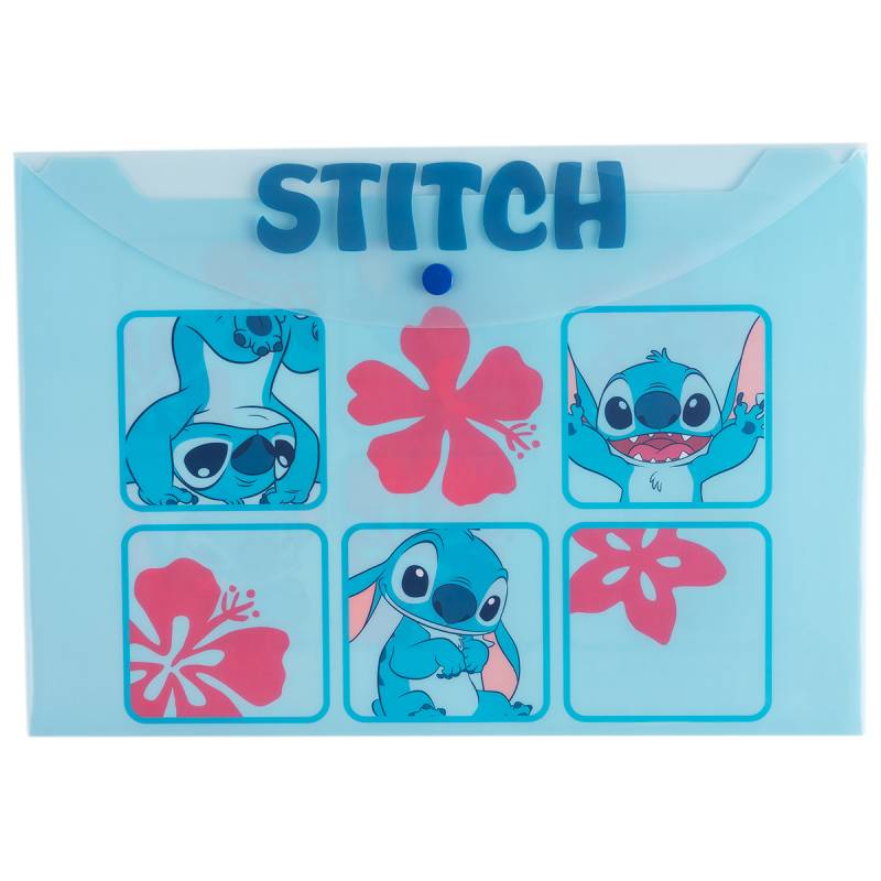 Sobre Con Boton A4 Stitch