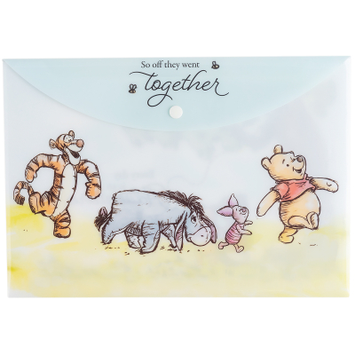 Sobre Con Boton A4 Winnie The Pooh
