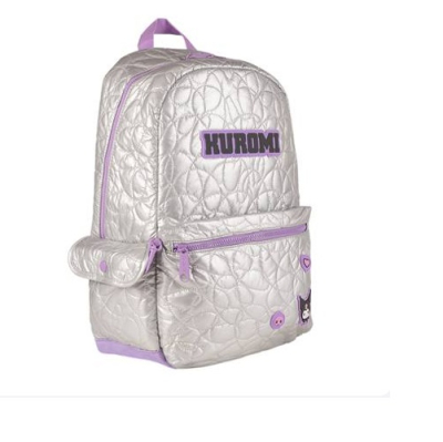 Mochila Mooving Kuromi Silver