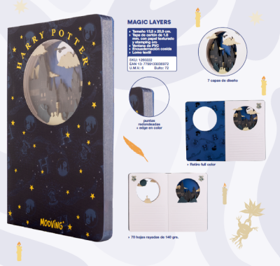 Cuaderno Magic Layers Harry 260222