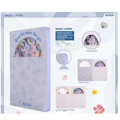 Cuaderno Magic Layers Stitch 260244