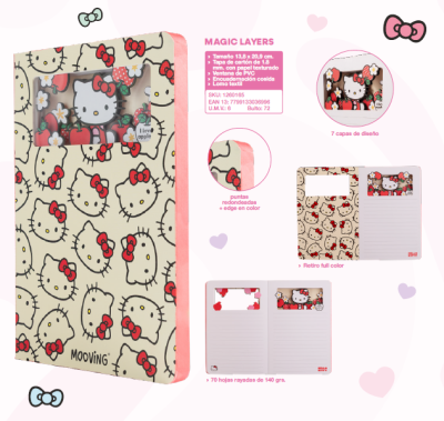 Cuaderno Magic Layers H.kitty 60165
