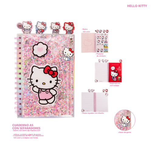 Maw Hello Kitty Cuad A5 C/S 242001