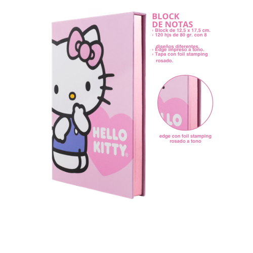 Maw Hello Kitty Block Notas 219000