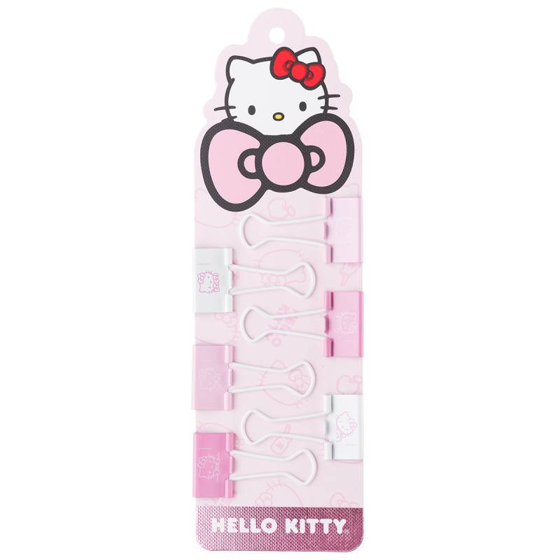 Hello Kitty Binder Clip 25Mm*6 0201
