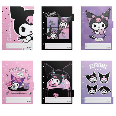 Separadores A4 Kuromi 2027