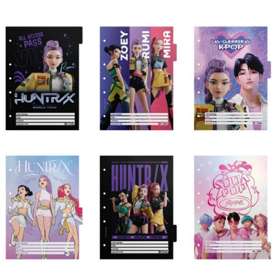 Separadores A4 Guerreras K-Pop 2027