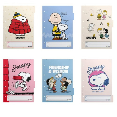 Separadores A4 Snoopy 2027