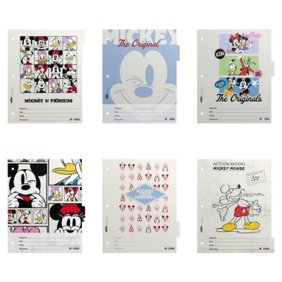 Separadores Num 3 Mickey 2027