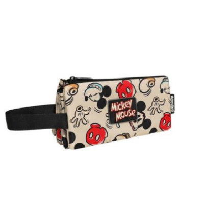 Cartuchera Cuadruple Mickey 2027