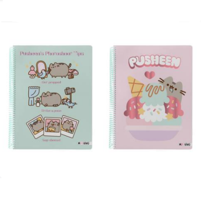 Cuad.univer.mooving Pusheen 2027