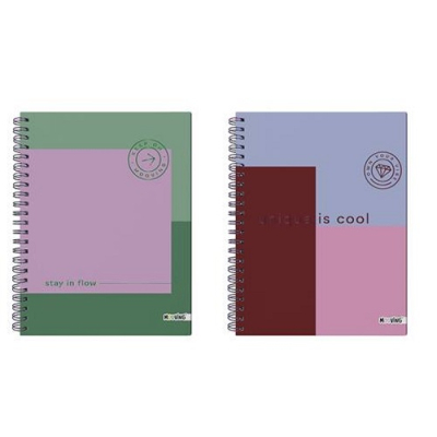 Cuad.td A4 *96H Mooving Pastel.2027