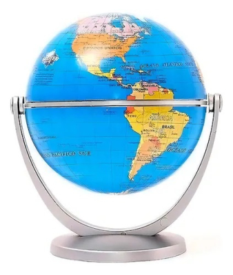Globo Terraqueo 10Cm Politico 107
