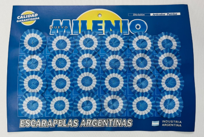 Escarapela Milenio Nø134 Redonda