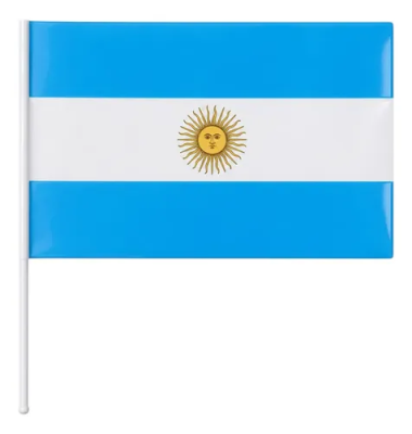 Bandera Milenio Plastica 25X35