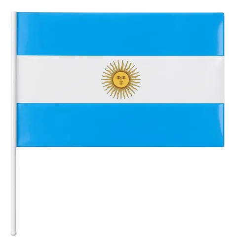 Bandera Milenio Plastica 25X35
