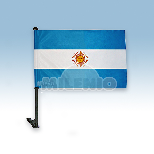 Bandera Milenio Mastil Para Coche