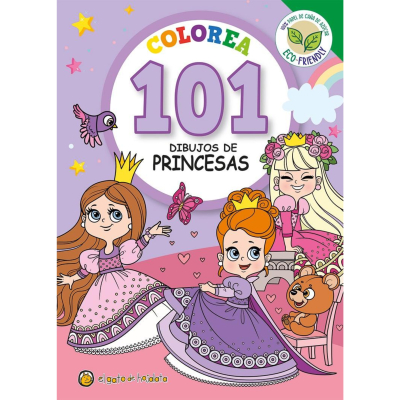 Coleccion Colorear 101 Princesa3141
