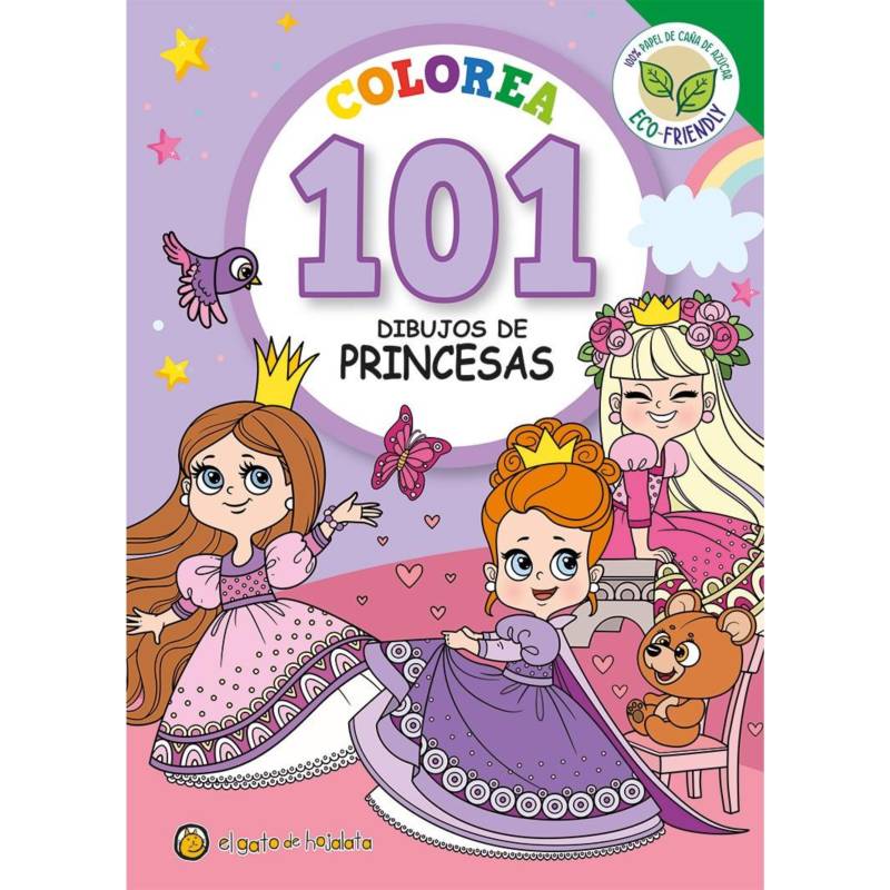 Coleccion Colorear 101 Princesa3141
