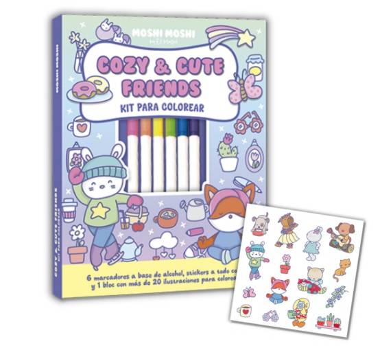 Cozy Cute Friends Set Moshi 4624