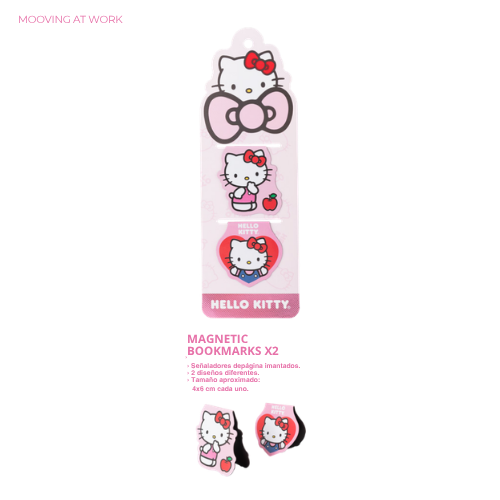 Maw Hello Kitty Magn Bookm X2 40105