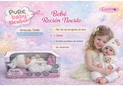 Bebe Recien Nacido 7246/Ym40264Blan