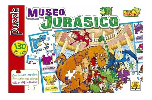 Implas Museo Jurasico 130 Pzas