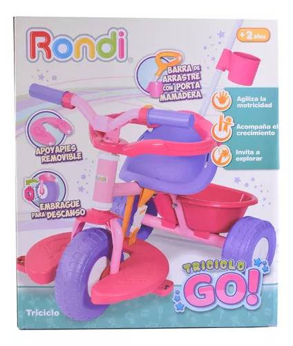 Triciclo Go Rosa