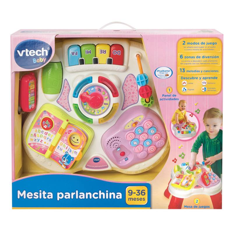 Mesita Parlanchina Rosa