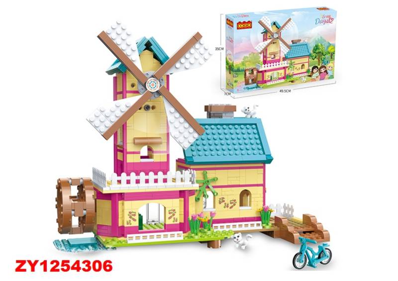 Cogo Casa Molino 658Pcs Zy1254306