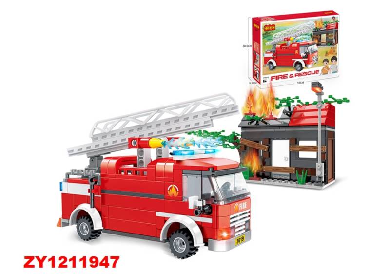 Cogo Set Bomberos 411Pcs Zy1211947