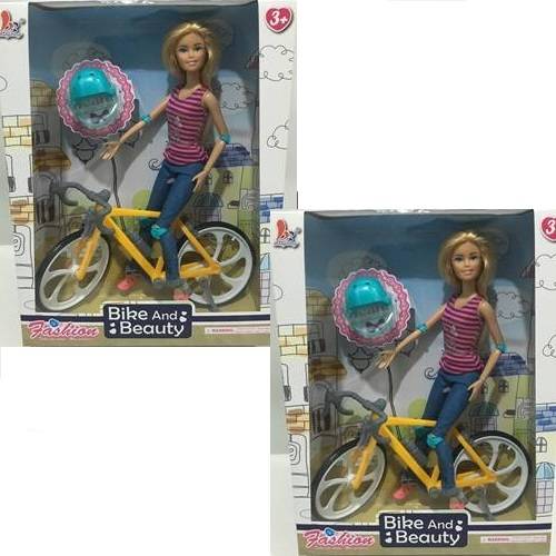 Muñeca Con Bici 66589