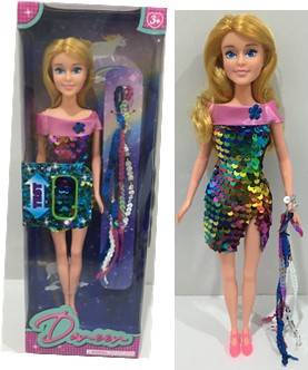 Muñeca Lentejuela Reversible 66530