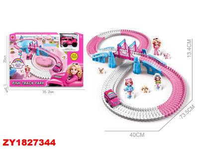 Pista Armable Rosa Zy1827344