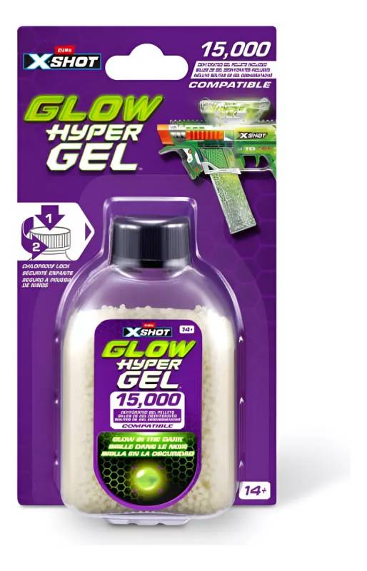 Zuru X-Shot Recarga*15000 7607/3678